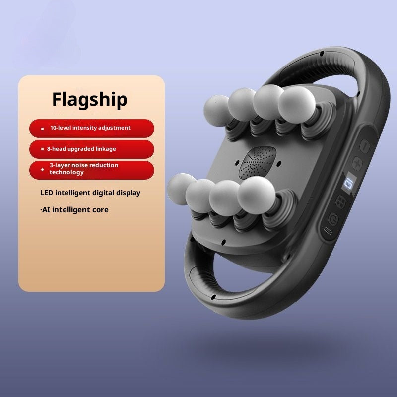 Multi-Head Deep Tissue Massage Gun – 16 Heads Muscle Relaxation Massager